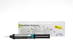 MULTILINK AUTOMIX (МУЛЬТИЛИНК АВТОМИКС) система адгезивной фиксации, жёлтый, шприц 9 г.
