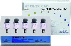 IPS E.MAX CAD CEREC/INLAB блоки LT A3,5 С14, 5 шт.