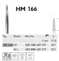 MEISINGER боры твердосплавные, HM166 021 HP 104, 1 шт.