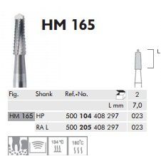MEISINGER боры твердосплавные, HM165 023 HP 104, 1 шт.