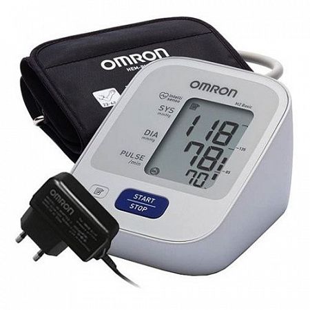 ТОНОМЕТР OMRON M2 BASIC АВТОМАТ + Адаптер 