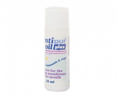 DENTIPUR OIL (ДЕНТИПУР) масло для снятия воспаления дёсен у носителей протезов, 50 мл.