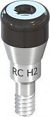 Абатмент Straumann / Штрауман LOCATOR RC, высота десны 2 мм, титановый сплав с TiN покрытием, арт 022.4502