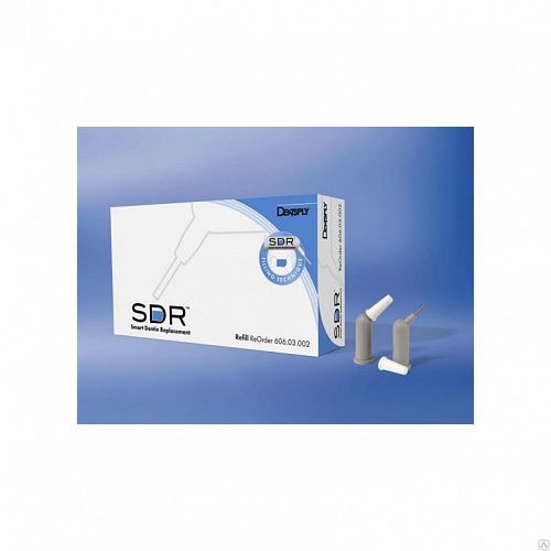 SDR (СДР) жидкотекучий материал для жевательных зубов, 15 капсул по 0,25 г.