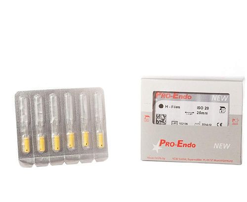 PRO-ENDO H-FILES ручные H-файлы № 20 L25