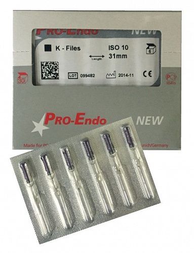 PRO-ENDO H-FILES ручные H-файлы № 15 - 40 L25