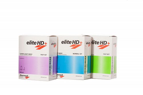 ELITE HD PLUS SUPER LIGHT BODY NORMAL SET (ЭЛИТ HD ПЛЮС) гидросовместимый А-силикон низкой вязкости (фиолетовый)
