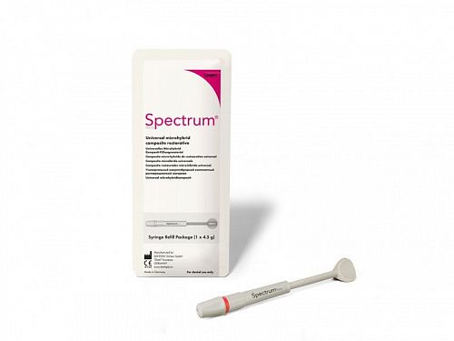 SPECTRUM ТРН3 (СПЕКТРУМ) светоотверждаемый гибридный пломбировочный композит OА2, шприц 4,5 г