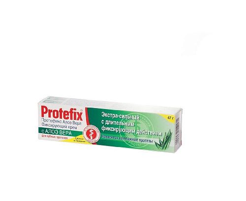 ПРОТЕФИКС КРЕМ ФИКСИР ЭКСТРА-СИЛЬНЫЙ 47,0/АЛОЭ ВЕРА/