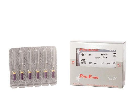 PRO-ENDO H-FILES ручные H-файлы № 10 L25