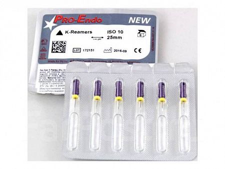 PRO-ENDO K-REAMERS дрильборы № 10 L21