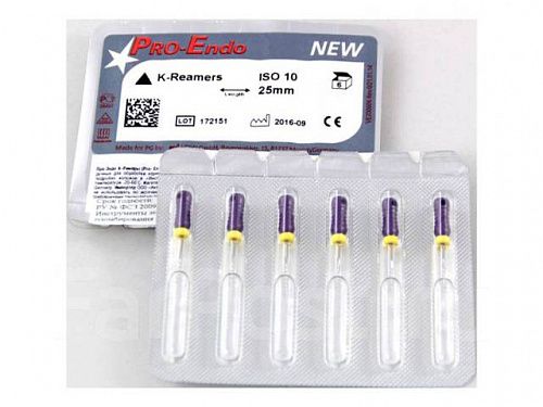 PRO-ENDO K-REAMERS дрильборы № 10 L21