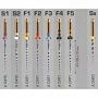 PROTAPER FINISHING (ПРО-ТЭЙПЕР) машинные файлы F5 25 мм, 6 шт.