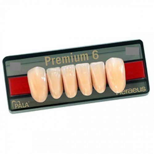 Зубы искусственные акриловые Premium 8 цвет A2 фасон S верх (0009) PR8A2S
