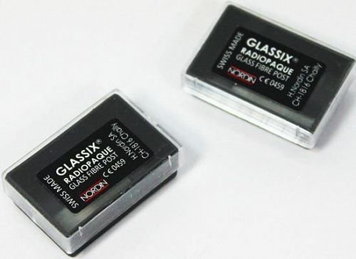GLASSIX (ГЛАССИКС) стекловолоконные композитные штифты № 1, 6 шт.
