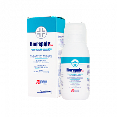 Biorepair Plus Antibacterial Mouthwash ополаскиватель д/пол/рта  250мл