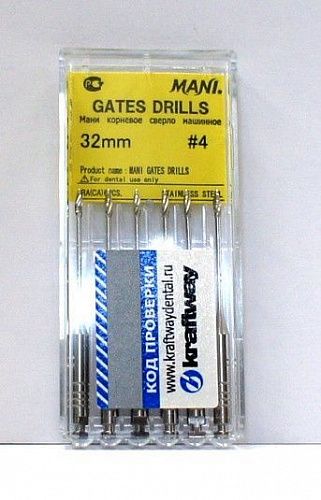MANI GATES DRILL (МАНИ ГЕЙТСЫ) расширитель устья канала №4, 32 мм.