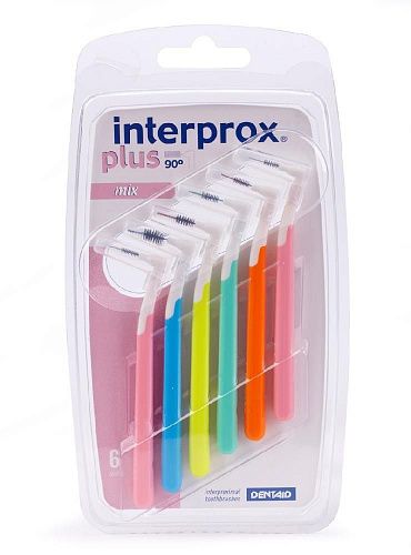 Дентайд ершики межзубные Interprox mix, набор 6 шт