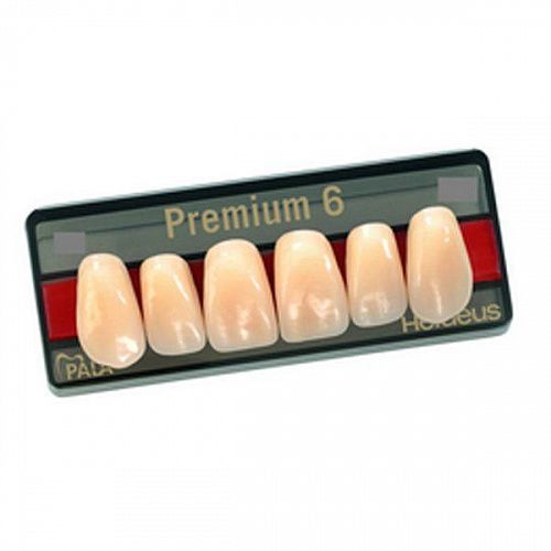 Зубы искусственные акриловые Premium 6 цвет В1 фасон L14 низ (0001) PR6B1L14