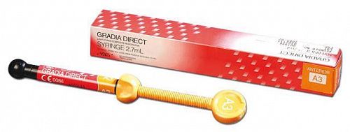 GC GRADIA DIRECT ANTERIOR (ДЖИ СИ ГРАДИЯ ДИРЕКТ АНТЕРИОР) светоотверждаемый композит для реставрации фронтальных зубов, A3, 4 г.