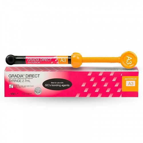 GC GRADIA DIRECT ANTERIOR (ДЖИ СИ ГРАДИЯ ДИРЕКТ АНТЕРИОР) светоотверждаемый композит для реставрации фронтальных зубов, A3,5, 4 г.