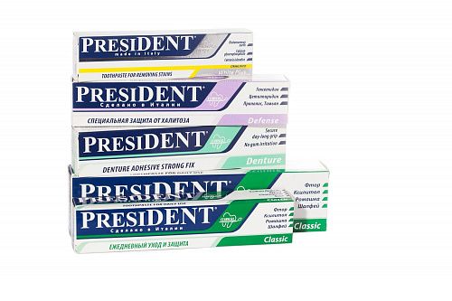 Президент паста зубная WHITE интенсивное отбеливание 30мл