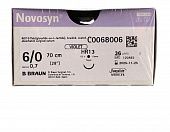 Новосин 6/0 70 см фиолетовый,HR17 B.BRAUN С0068011