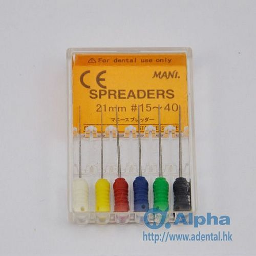 SPREADER (СПРЕДЕР) MANI L 25 №30 эндодонтический инструмент, 6 шт.