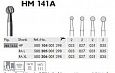 MEISINGER боры твердосплавные, HM141A 023 HP 104, 1 шт.