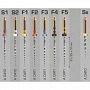 PROTAPER FINISHING (ПРО-ТЭЙПЕР) машинные файлы F1 25 мм, 6 шт.
