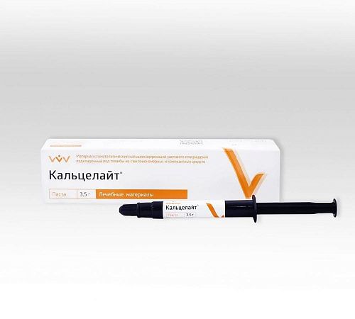 КАЛЬЦЕЛАЙТ подкладочные материал светового отверждения, 3,5 г.