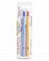 КУРАПРОКС набор щёток ULTRASOFT d 0,10, (2 шт) RETRO 1 (голубая, желтая)