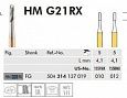 MEISINGER боры твердосплавные, HMG21RX 010 FG 314, 5 шт.