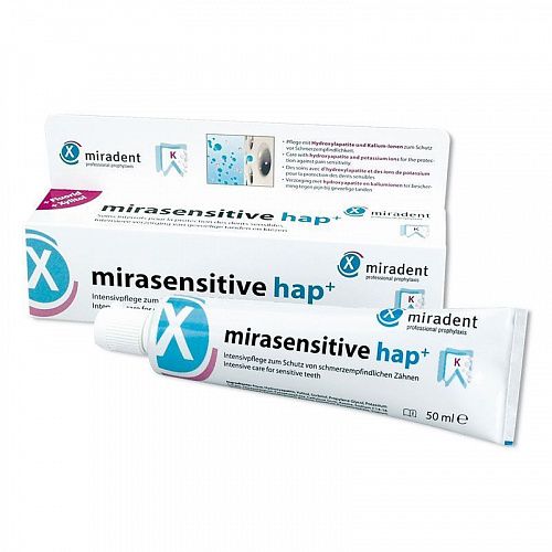 МИРАДЕНТ mirasensetive hap+ з/паста для сверхчувст. зубов 50 мл