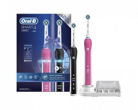 Орал би ЗУБНАЯ ЩЕТКА ЭЛЕКТРИЧ SMART 4(4900) D601.525.3Н 2 ШТ