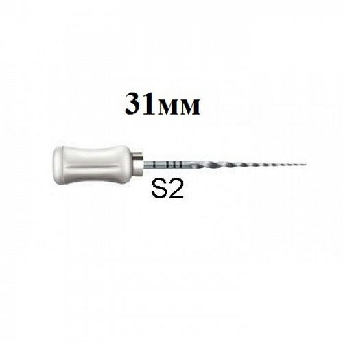 PROTAPER MANUAL (ПРО-ТЭЙПЕР) ручные файлы S2 (белый) 25 мм.