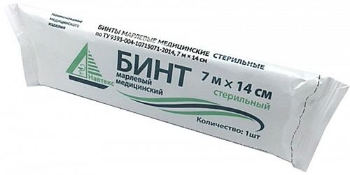 Бинт 7*14 нестерильный пл.36 (НьюФарм)