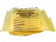 Пакет для отходов жёлтый  класс Б 330*300  НДС 10%