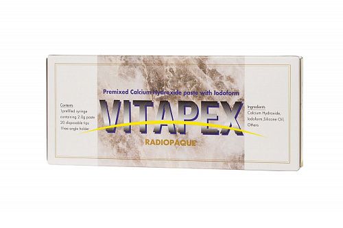 VITAPEX (ВИТАПЕКС) препарат для пломбирования корневых каналов, шприц 2 г.