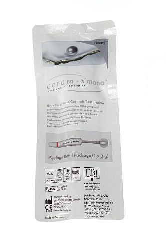 CERAM.X MONO+ (ЦЕРАМ ИКС МОНО) композит для реставрации зубов, M1 (A1, B1), 2 x 3 г.